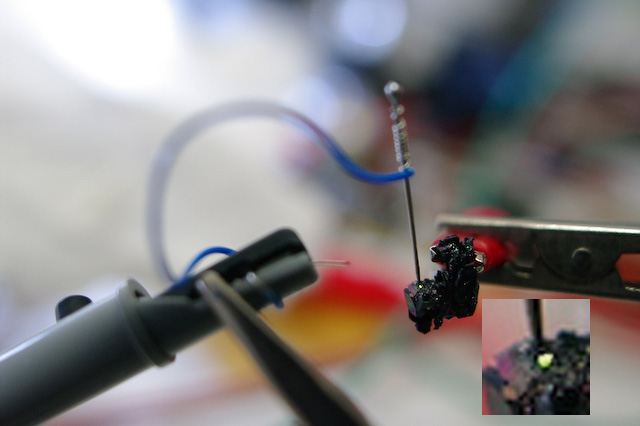 Atomic Force Electroluminescence Microscopy