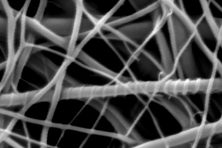 Easy Manufacturing of Silicon Oxide Nanofibres