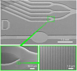 Optofluidic Device for Rapid Switching